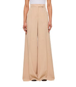 Beige Ninfa Palazzo Pants 1