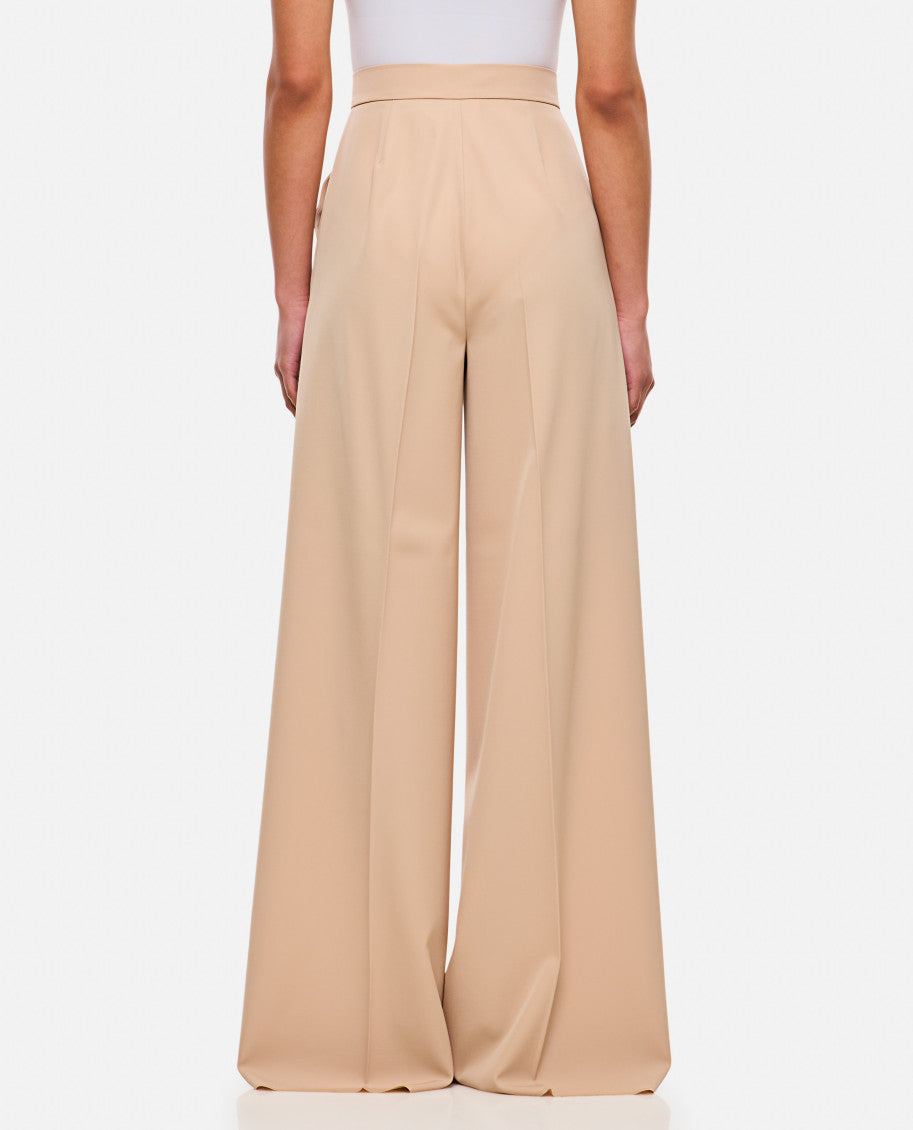 Beige Ninfa Palazzo Pants 3