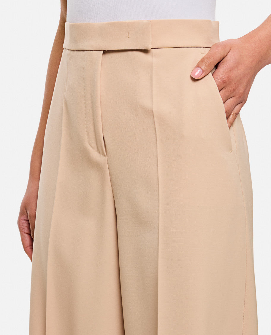 Beige Ninfa Palazzo Pants 4