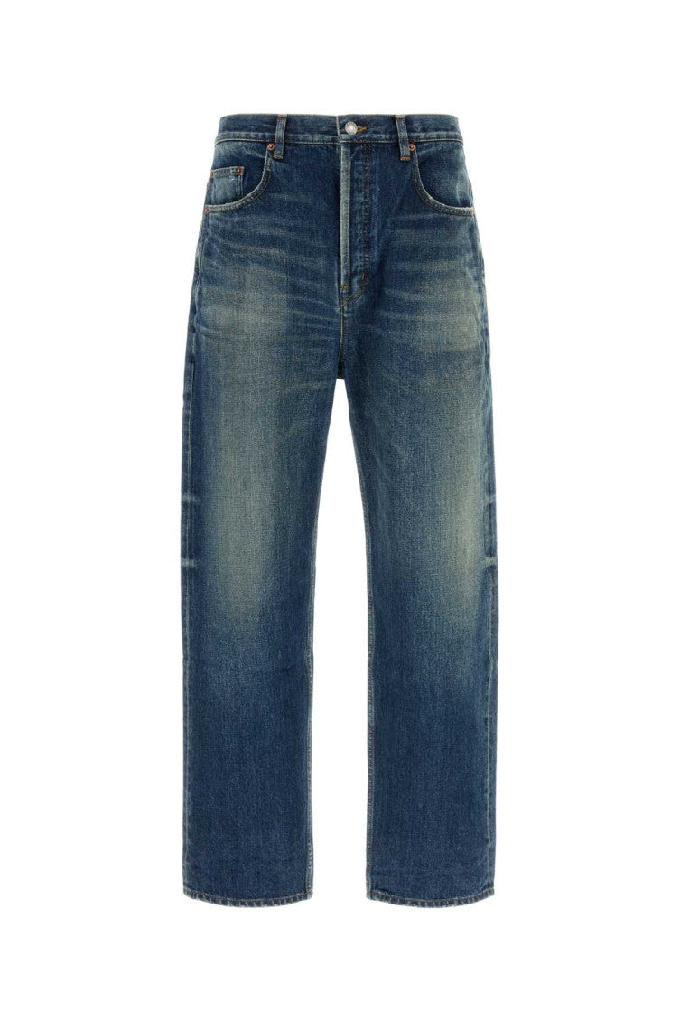 Blue Classic Denim Jeans 1