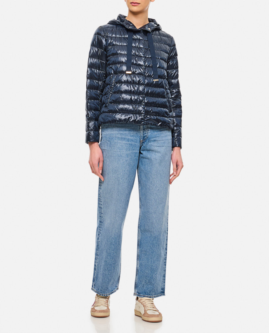 Navy Blue Puffer Jacket 2