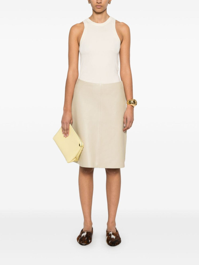 Beige Flowy top 2