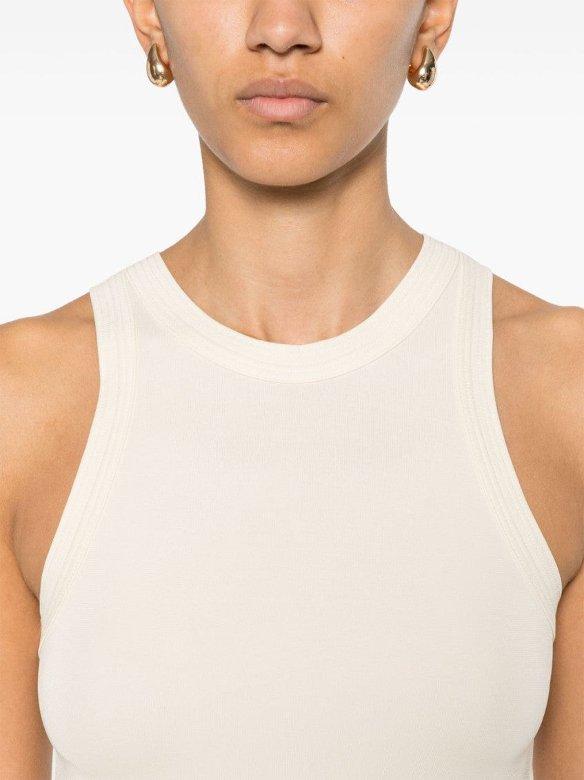 Beige Flowy top 5