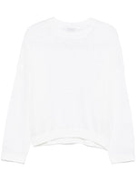 White Crewneck Sweater 1