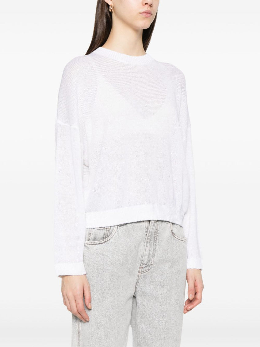 White Crewneck Sweater 4