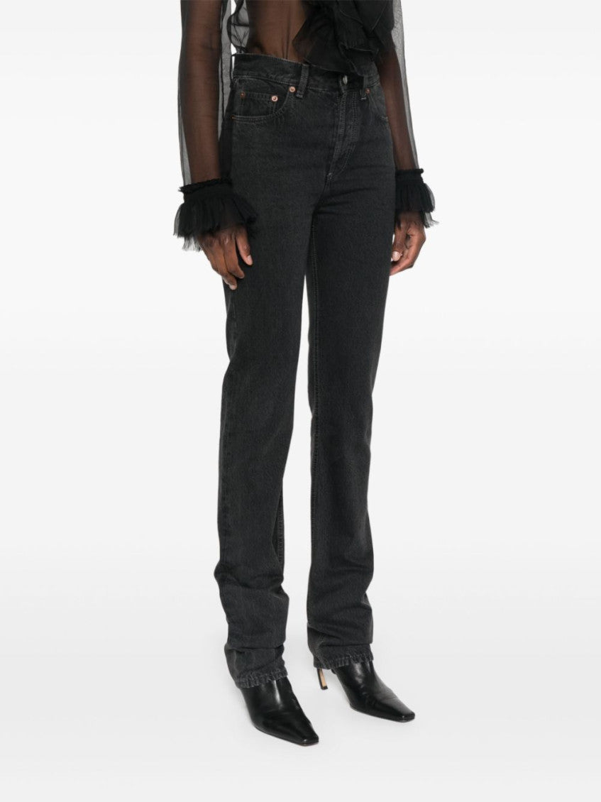 Black 90's Slim Jeans 5
