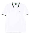 White Cotton Logo Polo 1