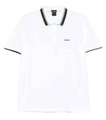 White Cotton Logo Polo 1