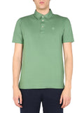 Green Shirt Collar Polo 1