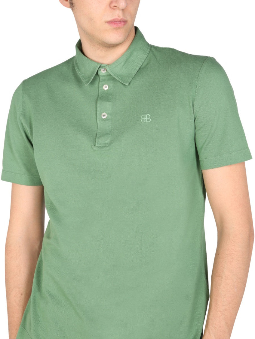 Green Shirt Collar Polo 2