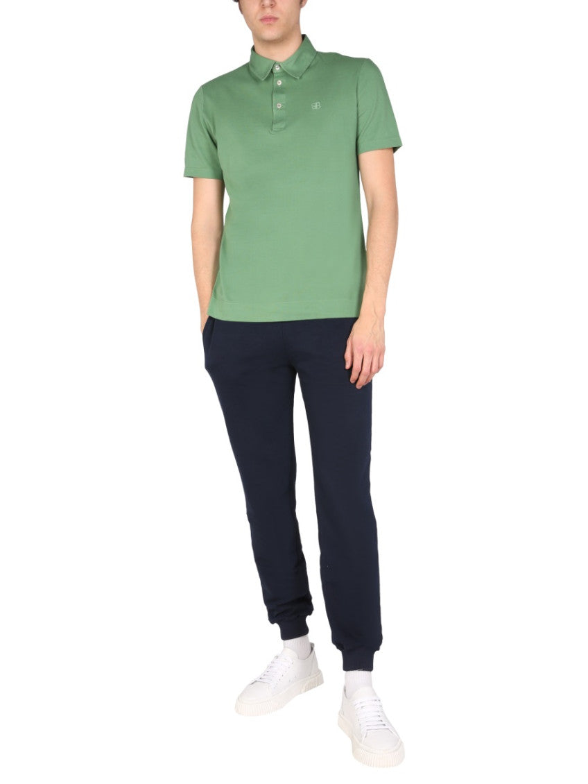 Green Shirt Collar Polo 3