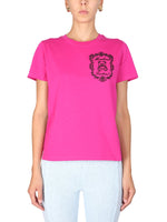 Purple Logo Crew Neck T-Shirt 1