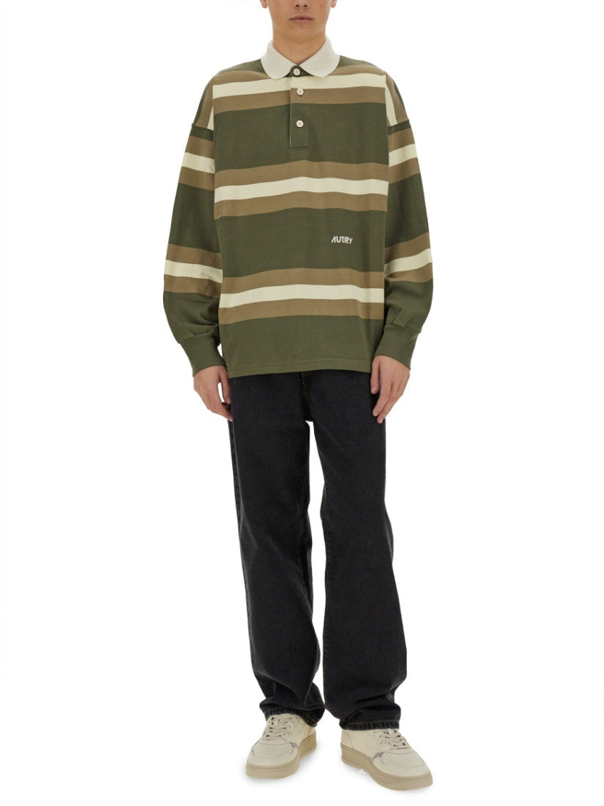 Green Shirt Collar Polo 2