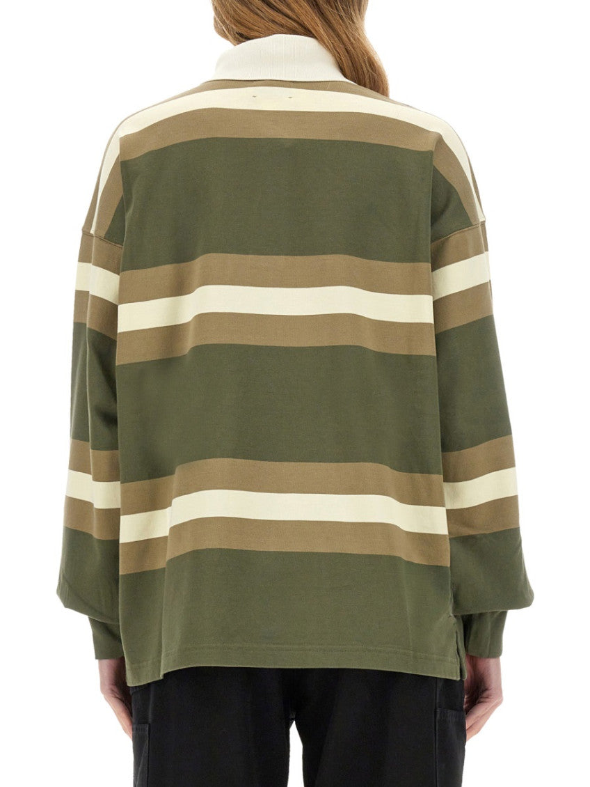 Green Shirt Collar Polo 3