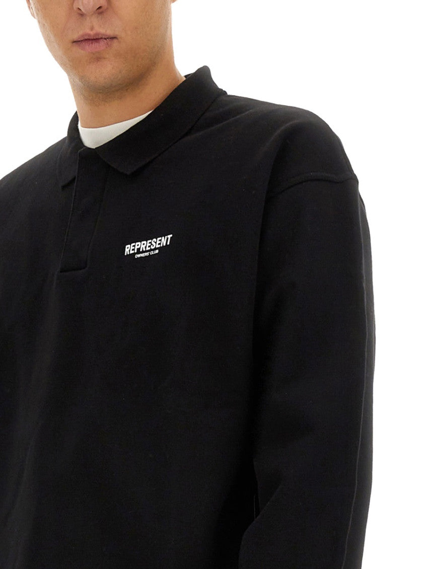 Black Shirt Collar Polo 2