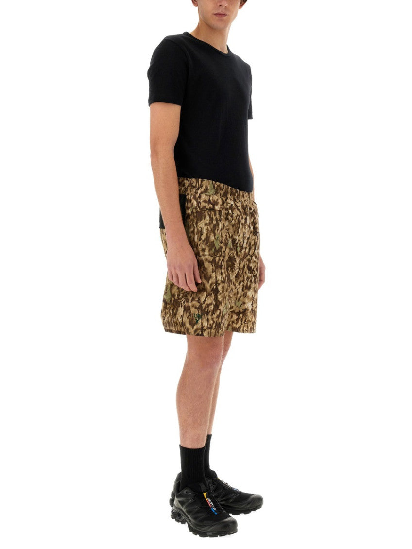 Multicolor Camo Shorts 2