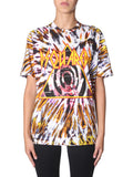 Multicolor Graphic Crew Neck T-Shirt 1