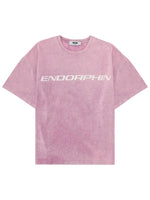 Pink Graphic Crew Neck T-Shirt 1