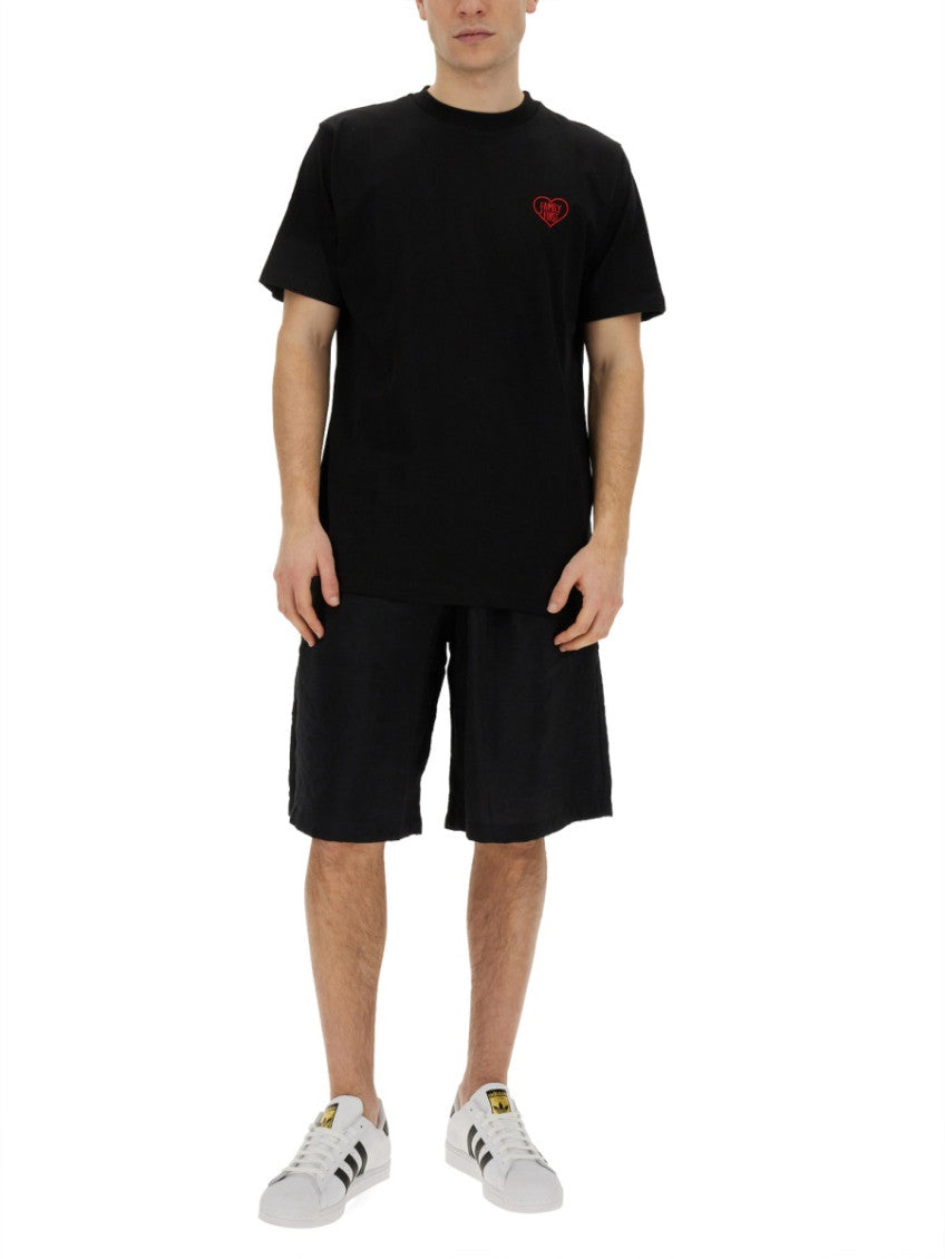 Black Logo Shorts 2