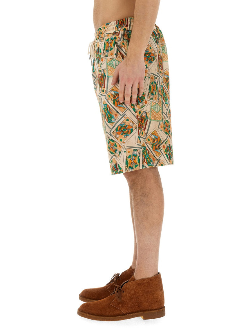 Multicolor Printed Shorts 3