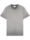 Grey Solid Crew Neck T-Shirt 1