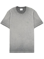 Grey Solid Crew Neck T-Shirt 1