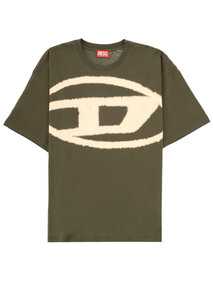 Green Logo Crew Neck T-Shirt 1