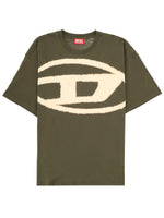 Green Logo Crew Neck T-Shirt 1