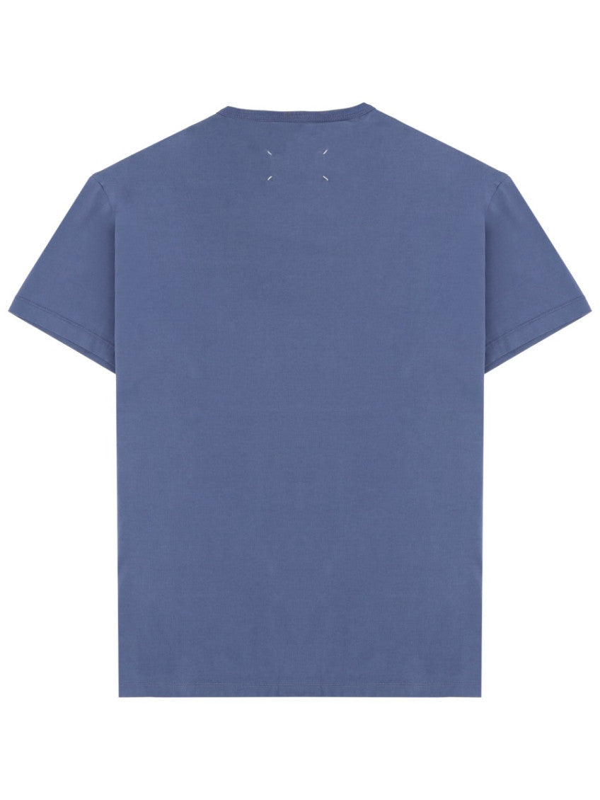 Blue Logo Crew Neck T-Shirt 2