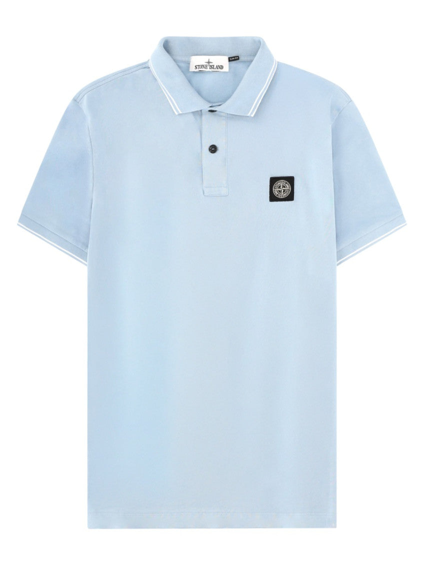 Sky Blue Logo Polo 1