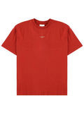 Dark Red Crew Neck T-Shirt 1