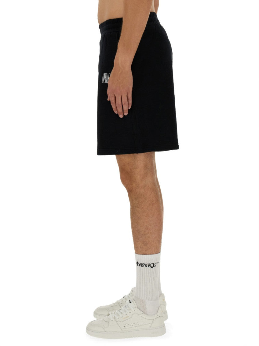 Black Logo Shorts 3