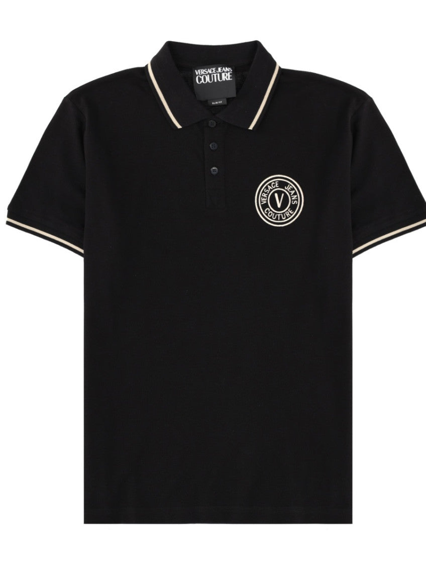 Black Shirt Collar Polo 1