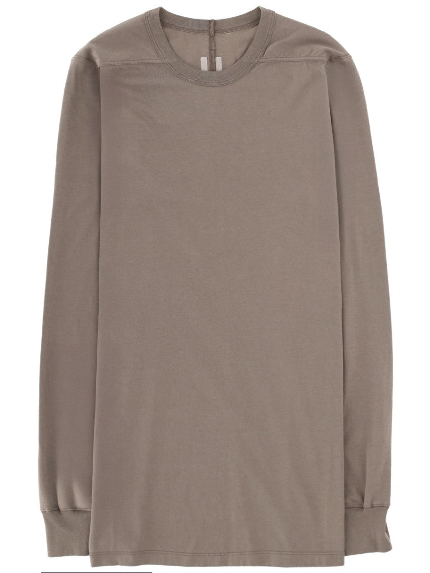 Grey Solid Crew Neck T-Shirt 1