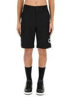 Black Logo Shorts 1