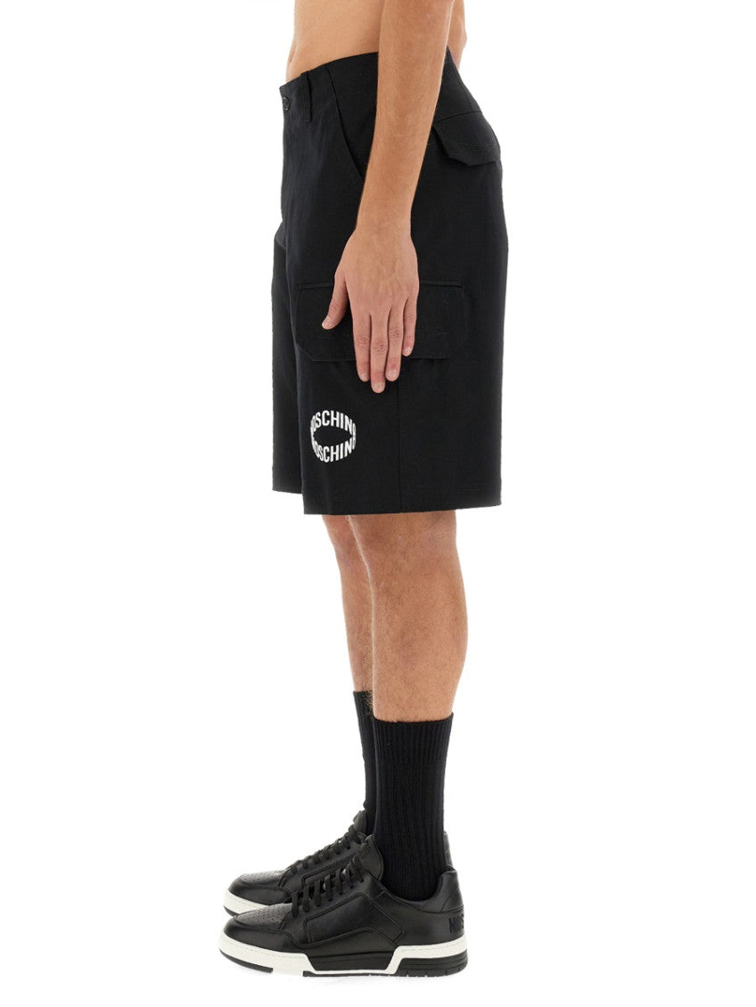 Black Logo Shorts 3
