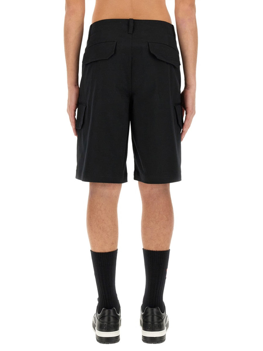 Black Logo Shorts 4
