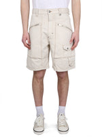 Light Brown Solid Shorts 1