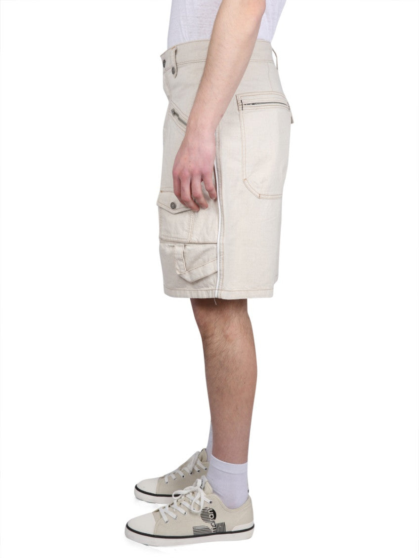 Light Brown Solid Shorts 3