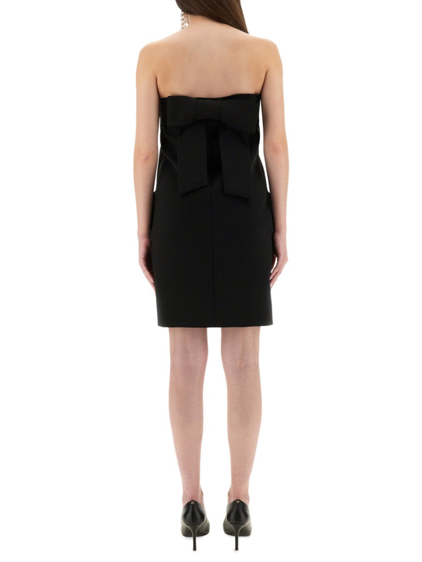 Black Strapless Mini Dress 3