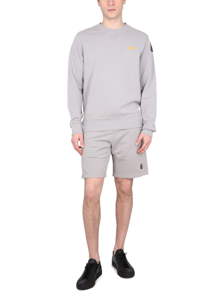 Light Grey Solid Shorts 2