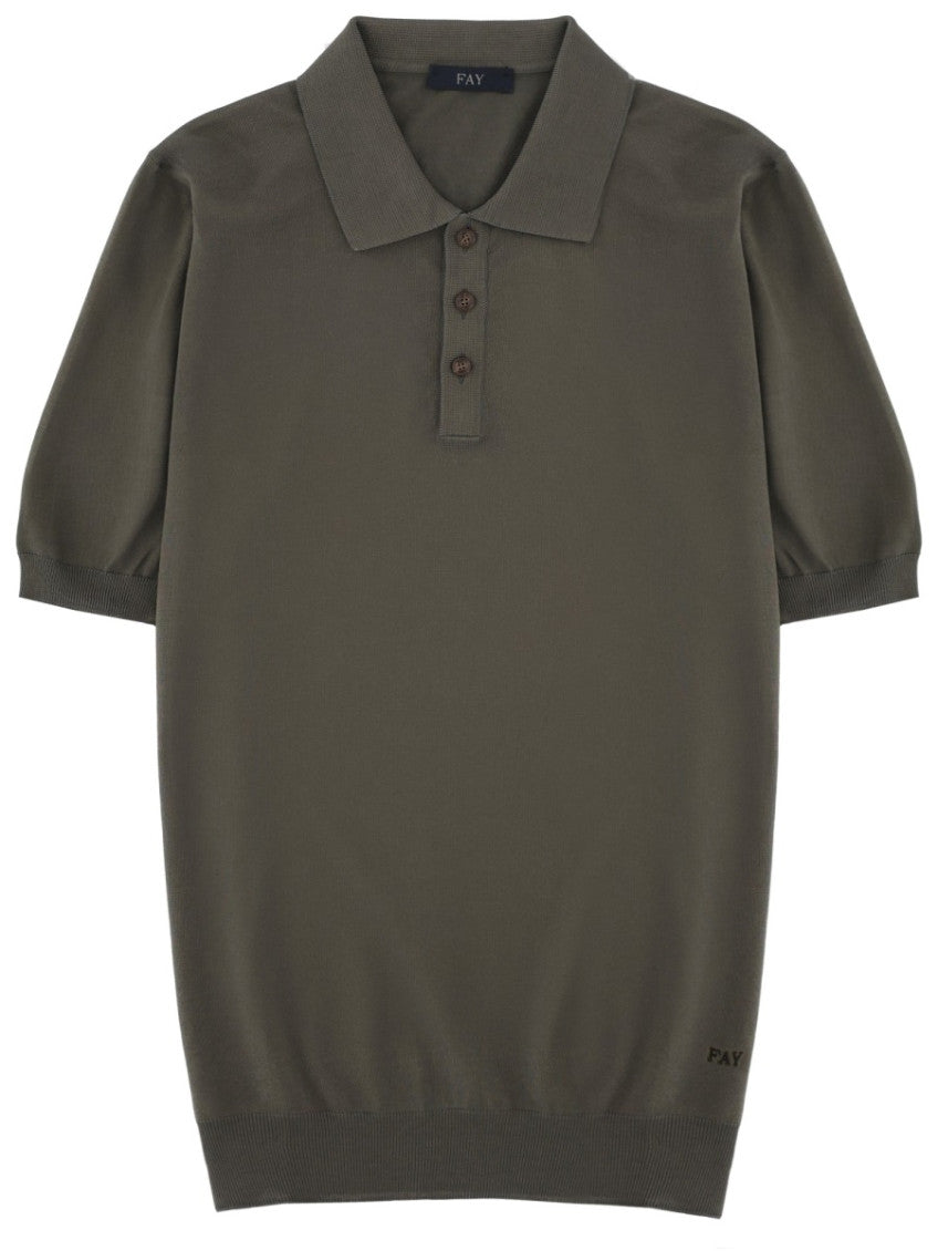 Dark Green Logo Polo 1