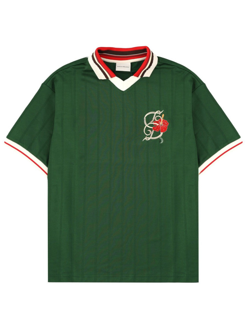 Green Shirt Collar Polo 1