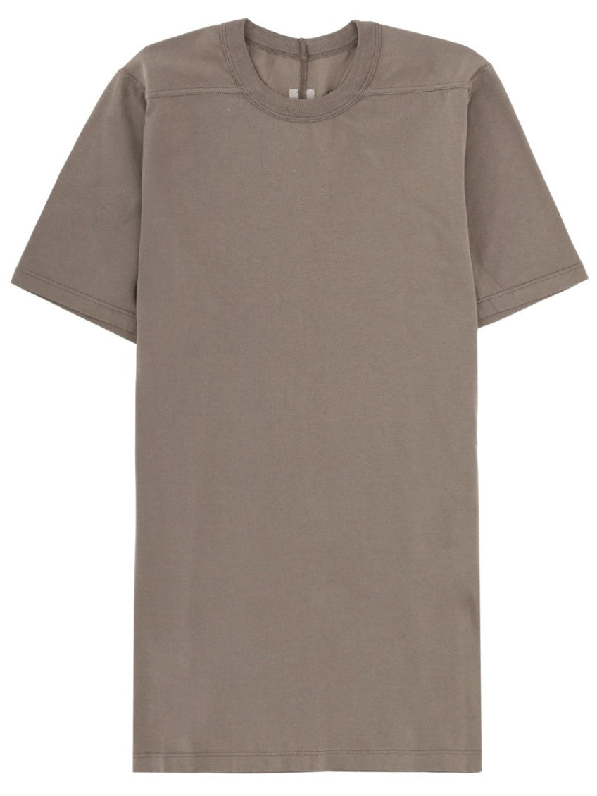 Grey Solid Crew Neck T-Shirt 1