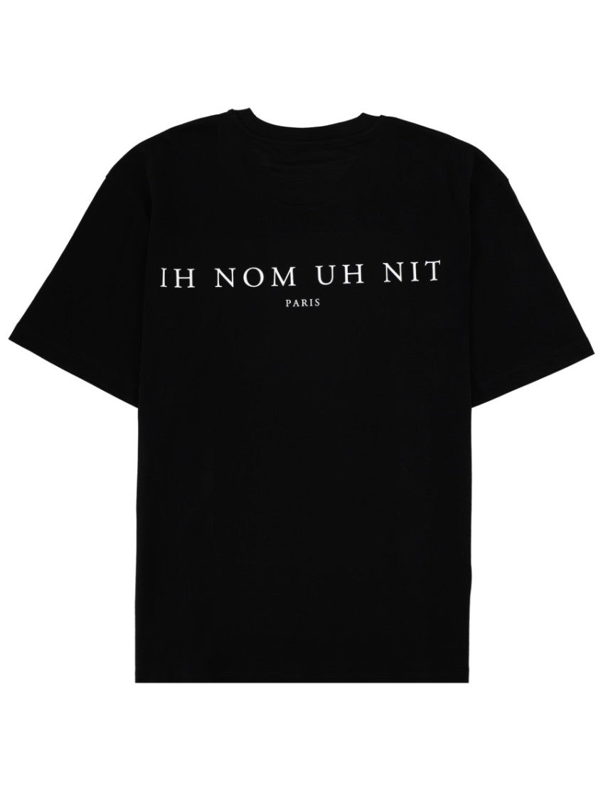 Black Graphic Crew Neck T-Shirt 2
