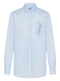 Blue Regular Solid Shirt 1