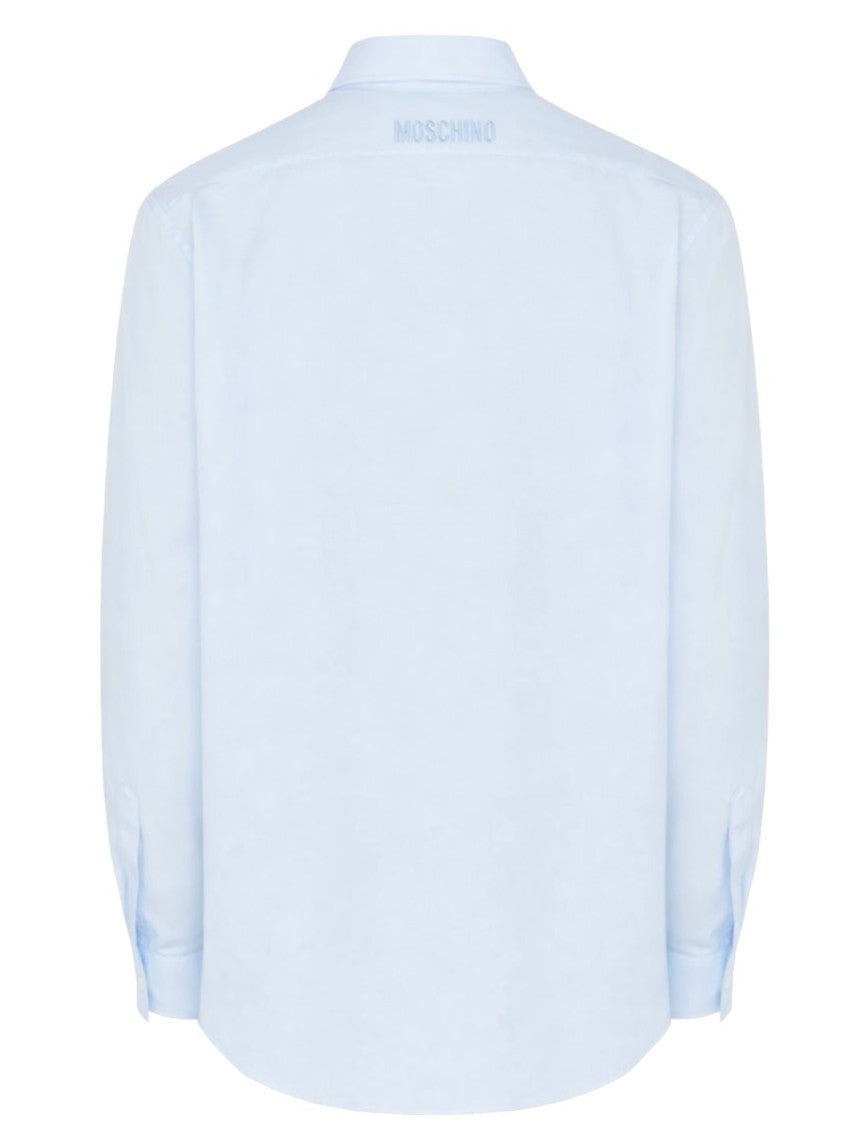 Blue Regular Solid Shirt 2