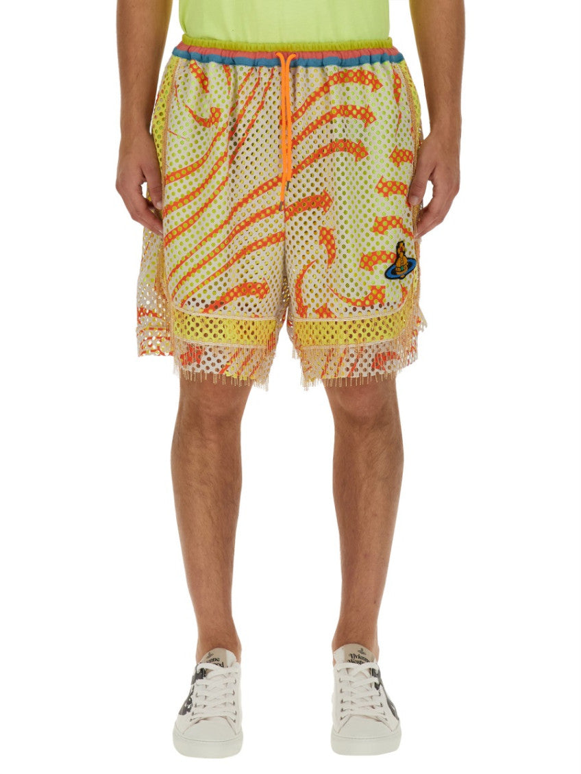 Multicolor Printed Shorts 1