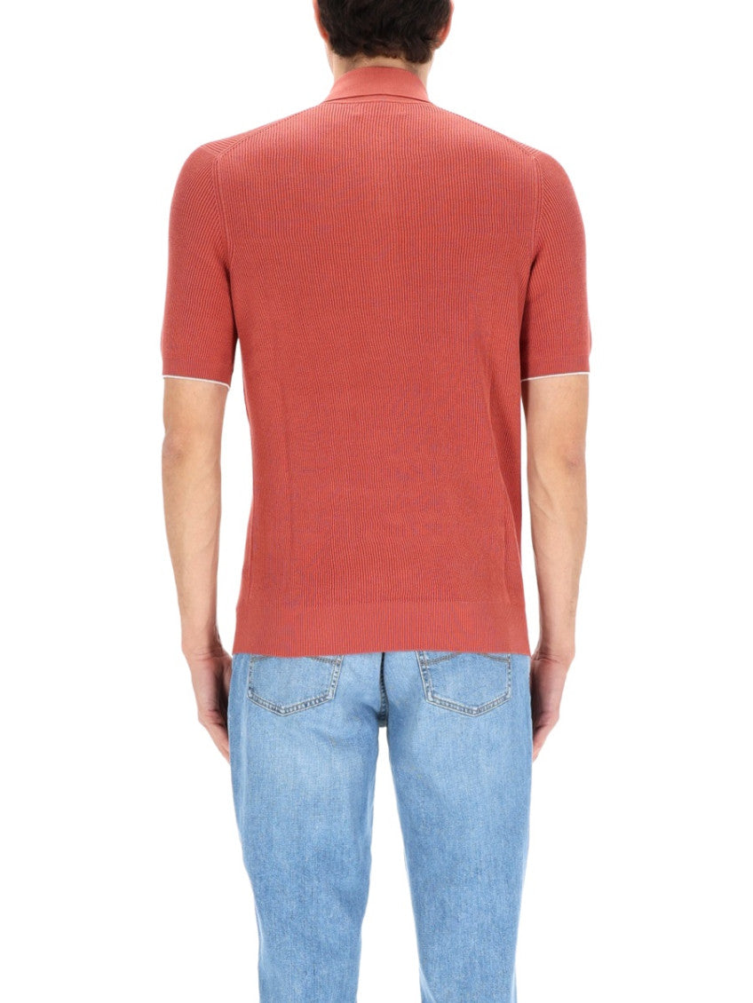 Red Shirt Collar Polo 4