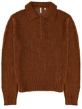 Brown Shirt Collar Polo 1